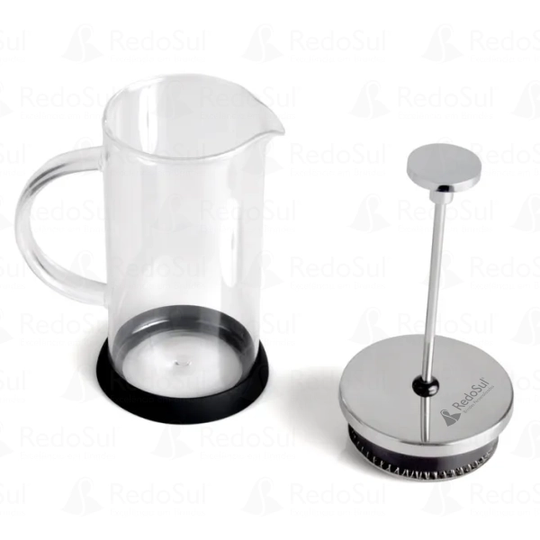 Cafeteira Francesa personalizada em vidro de 350 ml Cafeteira Francesa personalizada em vidro de 350 ml